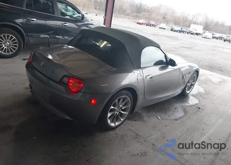 2004 BMW Z4 2.5I from USA, damaged, VIN 4USBT33544LS53376